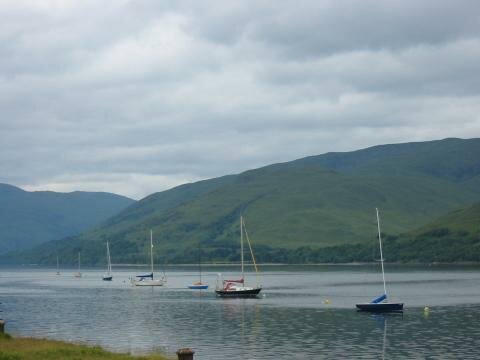 Boats in Fort William