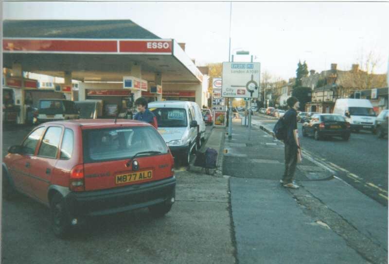 Stopping a car