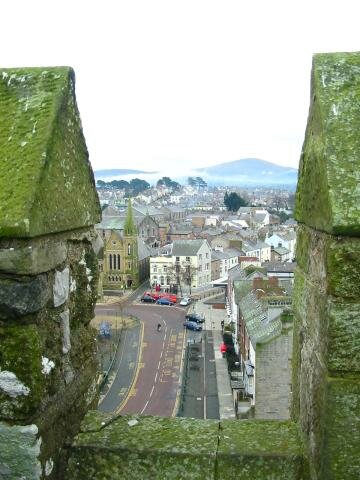 Looking out from Caenarfon Castle 2